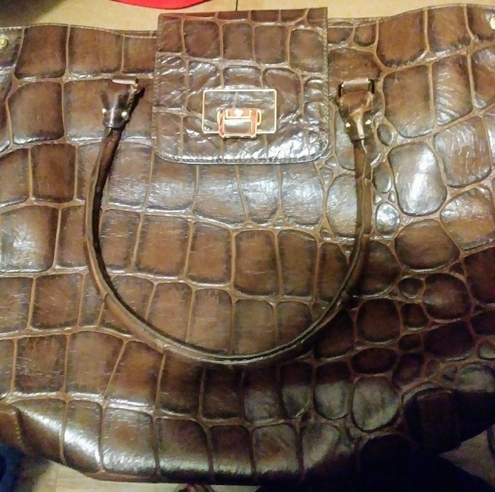Micheal Antonio Leather Handbag and or Laptop Bag